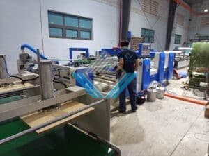 May dan hop carton 2 manh tu dong