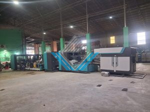 May dan ghim cot thung carton