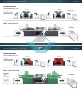 Nang ha giay tu dong may cat