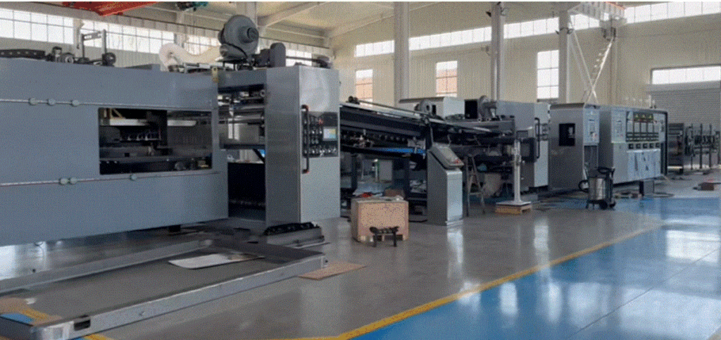 May gap dan tu dong lap sau may in flexo