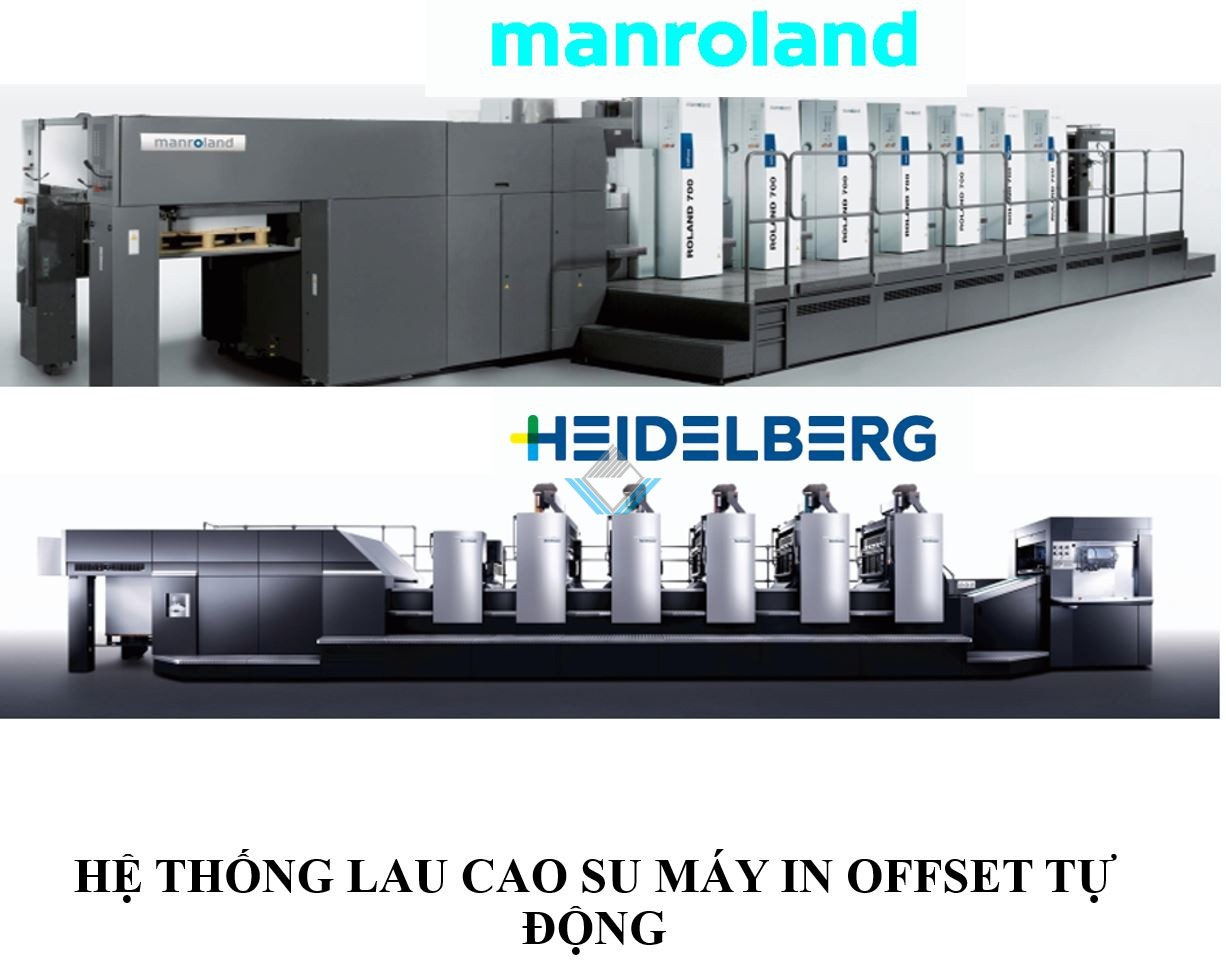He thong lau cao su may in offset tu dong