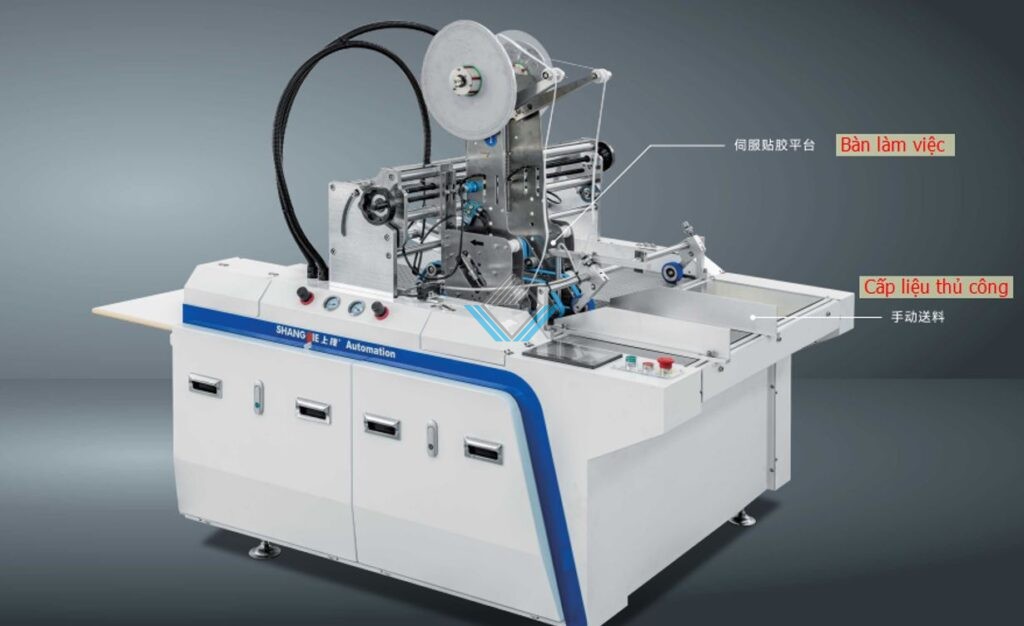 May dan bang keo 2 mat ban tu dong