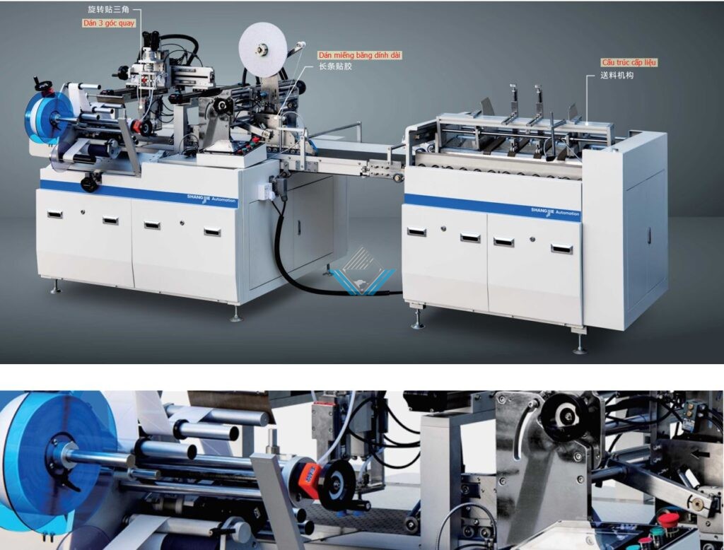 May dan bang keo 2 mat tai hop xep gon