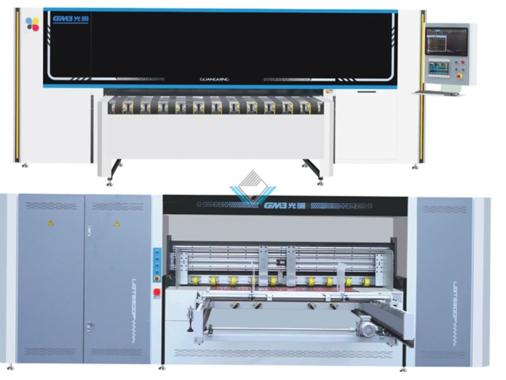 May in phun thung carton muc trang