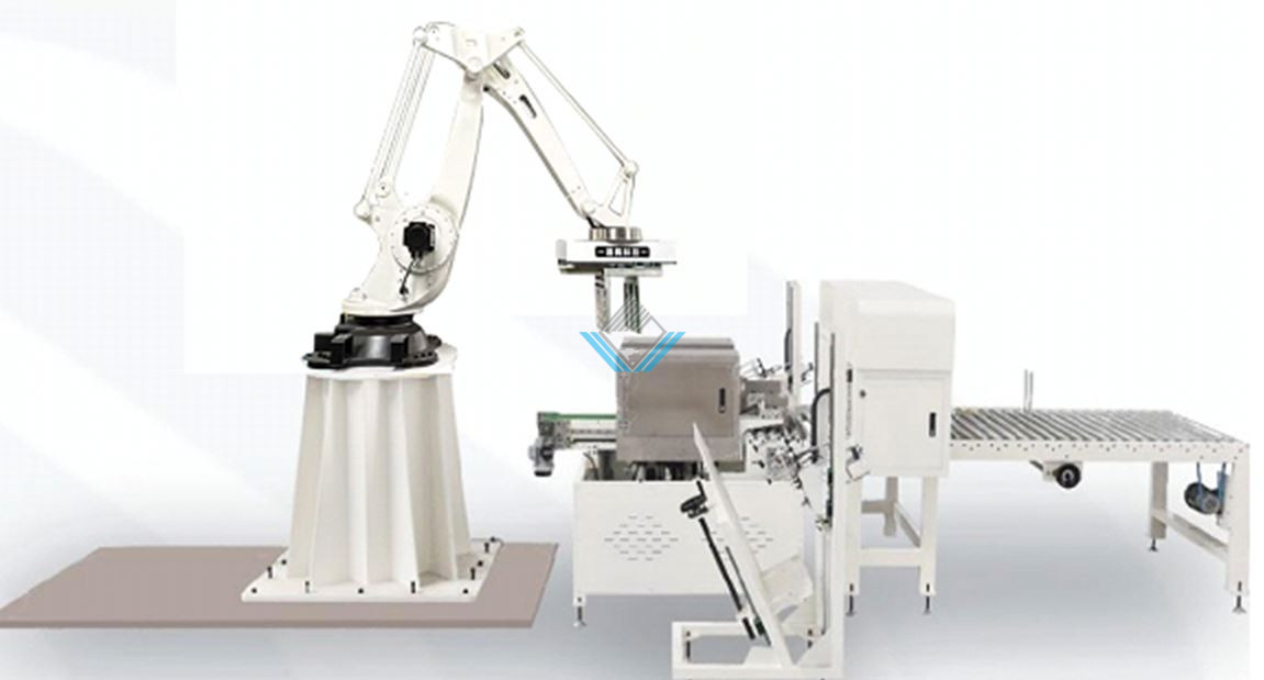 Robot xep thung carton