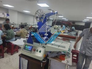May dan bang keo 2 mat mini